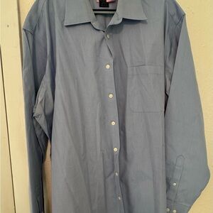 Joseph & Feiss Light Blue Dress Shirt 18 36/37